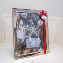 Load image into Gallery viewer, Nanette Lepore 8x10&quot; Gold Holiday Photo Frame
