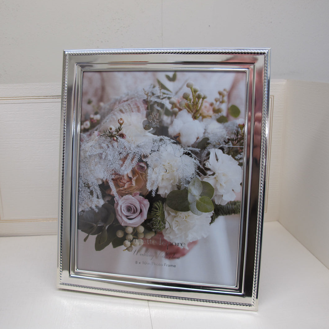 Nanette Lepore Wedding Collection 8x10 Silver Photo Frame