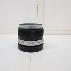 Mamiya/Sekor lens 55mm F/1.4 Screw mount